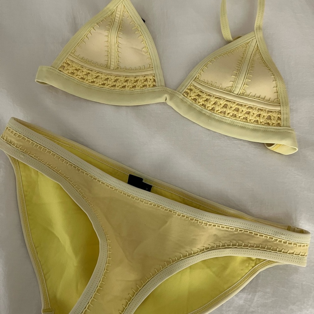 TRIANGL Yellow Bikini Set